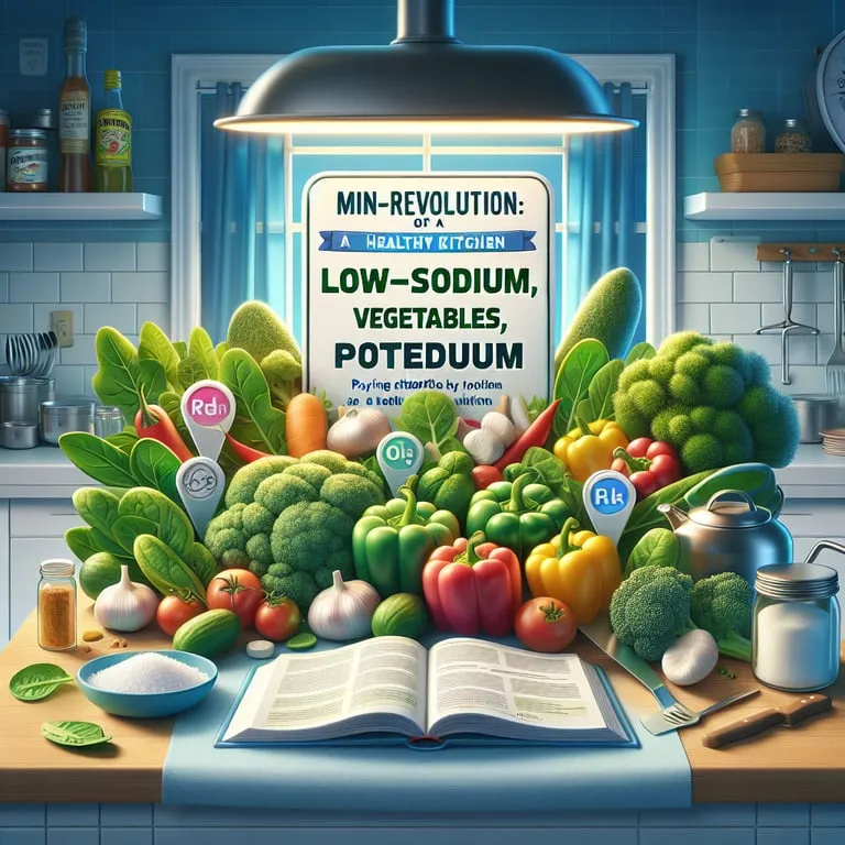 내 몸을 살리는 식탁 혁명: 저염, 채소, 칼륨에 주목하세요