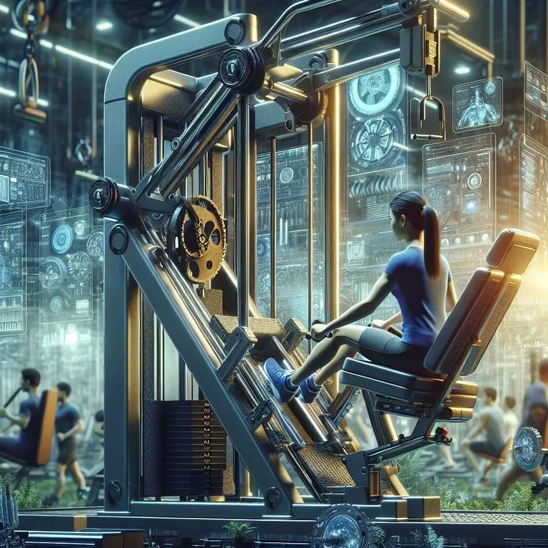 헬스장 기구를 활용한 파워 레그 프레스