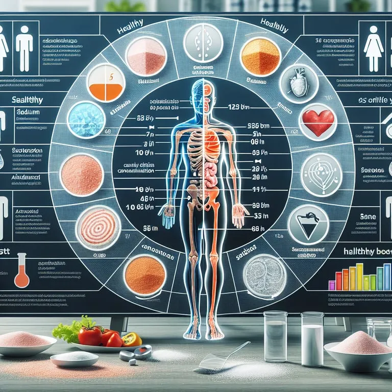 나트륨 권장량과 우리 몸에 미치는 영향