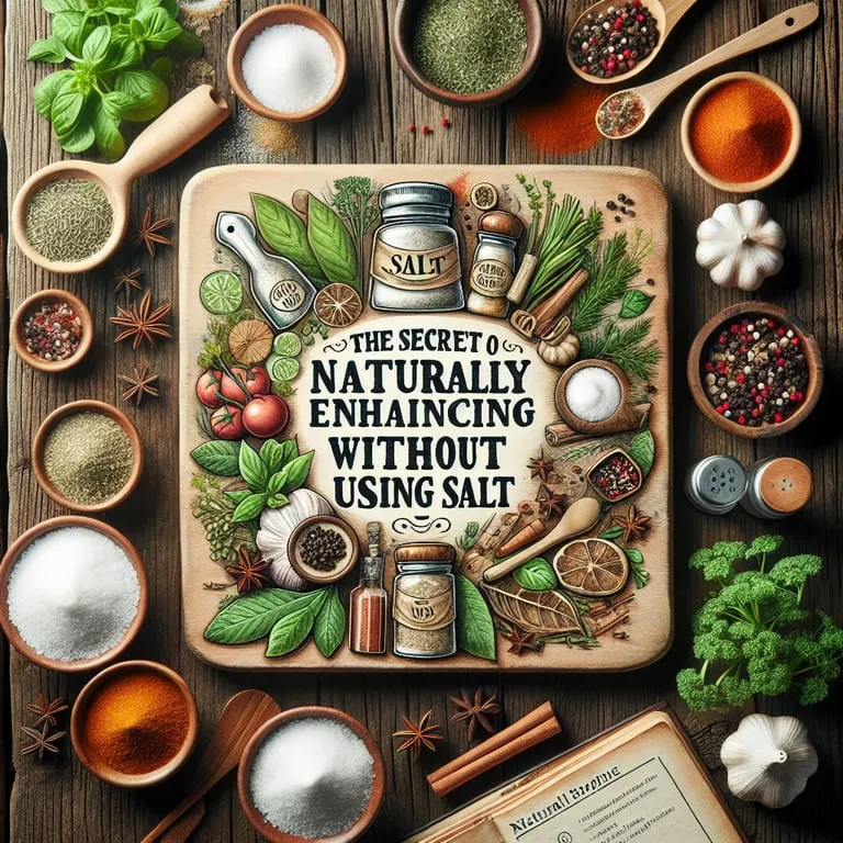 소금 없이 감칠맛을 살리는 천연 조미료 비법