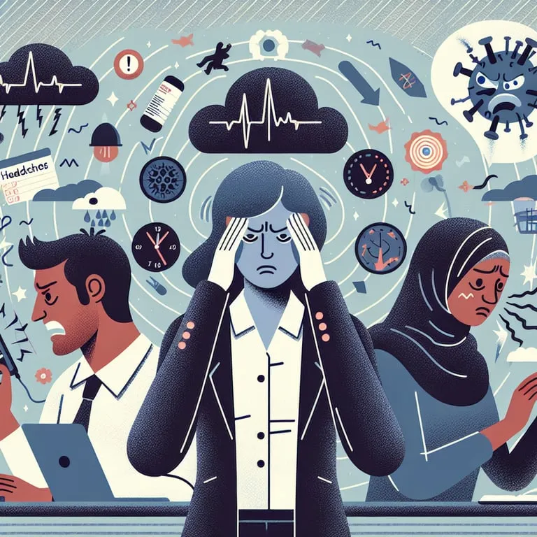 일상 속 작은 습관이 부르는 두통의 방아쇠들