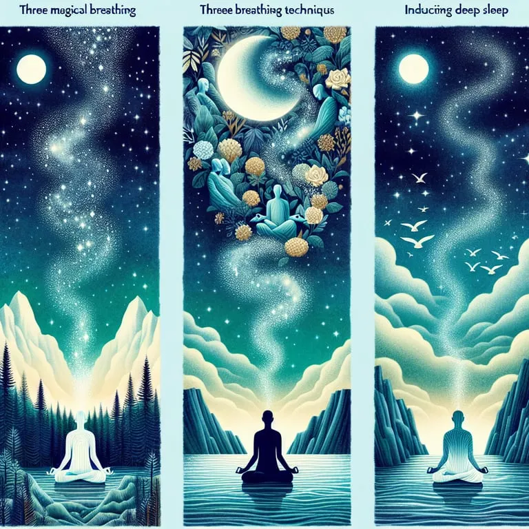 숙면을 부르는 마법의 호흡법 3가지