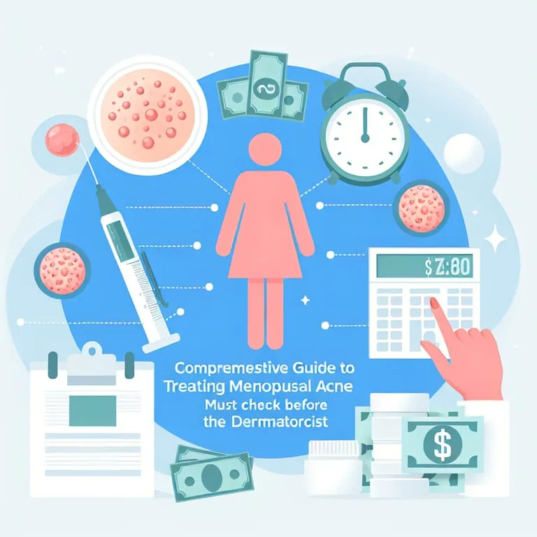 갱년기 여드름 치료 비용 총정리 (피부과 가기 전 필수 확인)