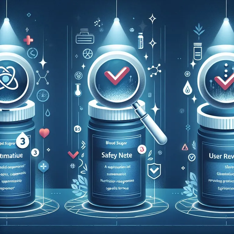 실패 없는 혈당 영양제 고르는 3가지 필수 기준