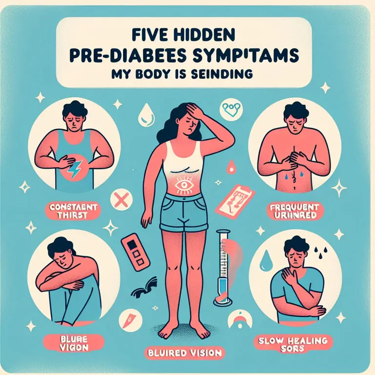내 몸이 보내는 숨은 당뇨 전조증상 5가지