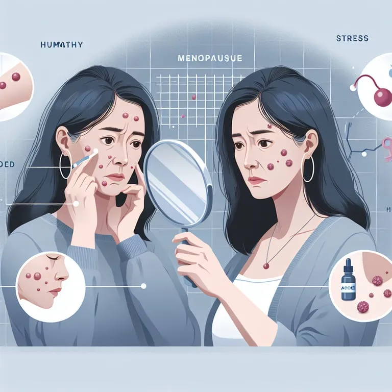 갱년기 성인 여드름, 왜 생기는 걸까요?