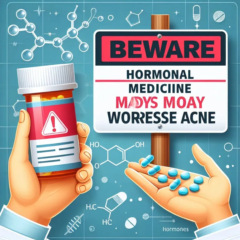 주의보: 오히려 여드름을 악화시키는 특정 호르몬제