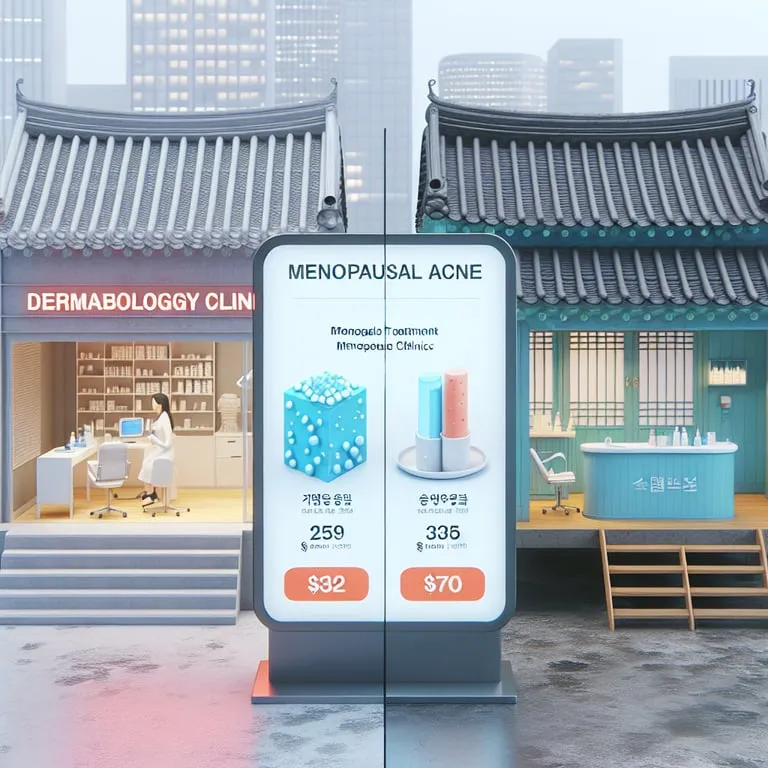 피부과 vs 한의원, 갱년기 여드름 치료 비용 대공개
