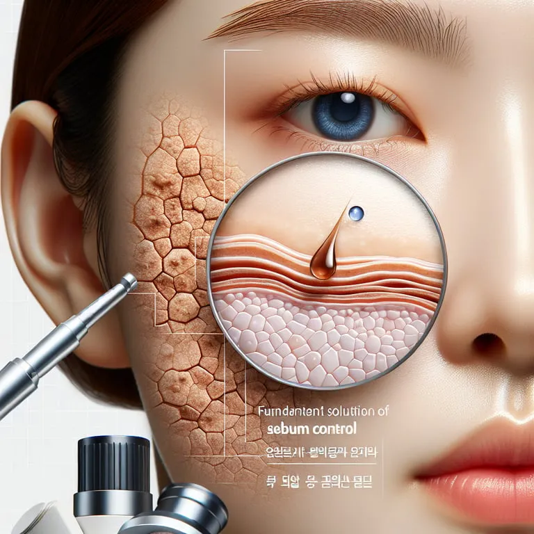 피부과 전문의가 강조하는 근본 해결책: 피지선 컨트롤