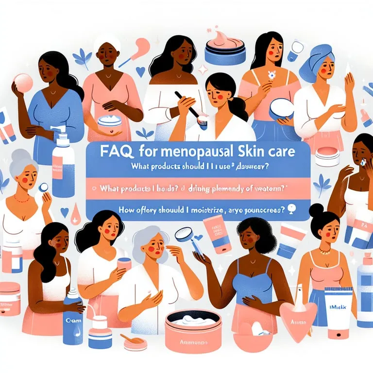 갱년기 피부 관리 FAQ