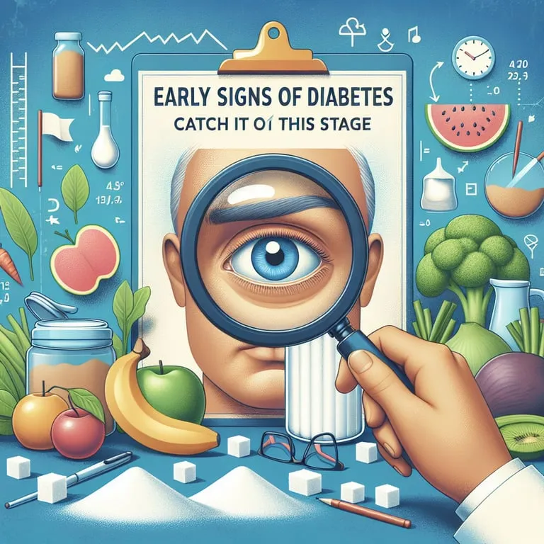 당뇨 초기증상 (이 단계에서 잡아야 합니다)
