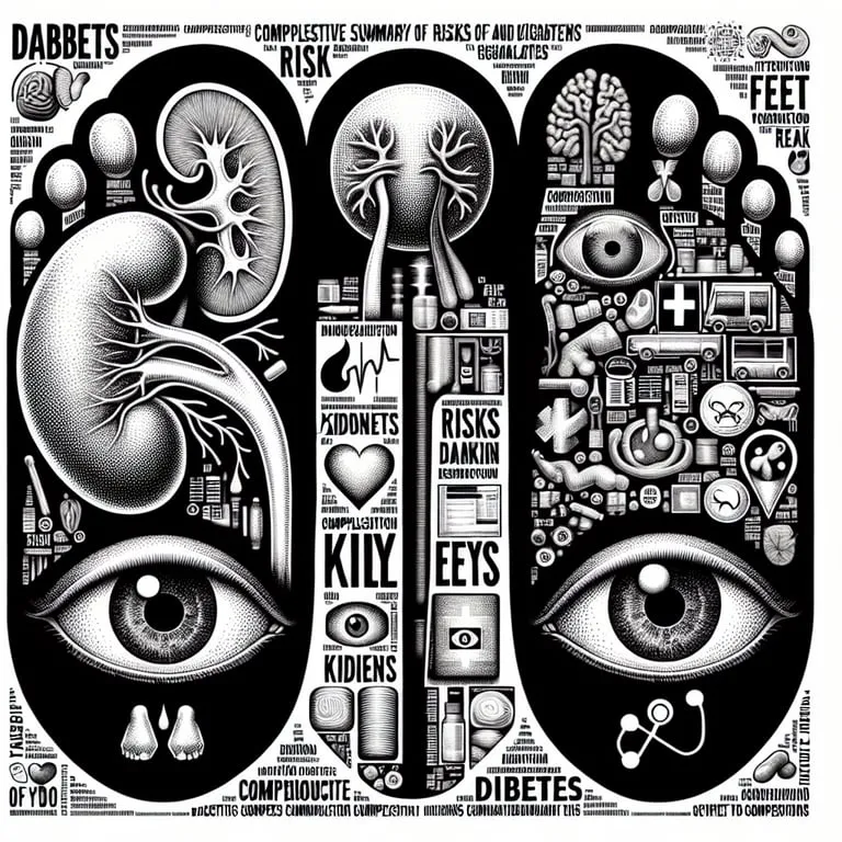 당뇨 합병증 총정리 (신장·눈·발 위험성)