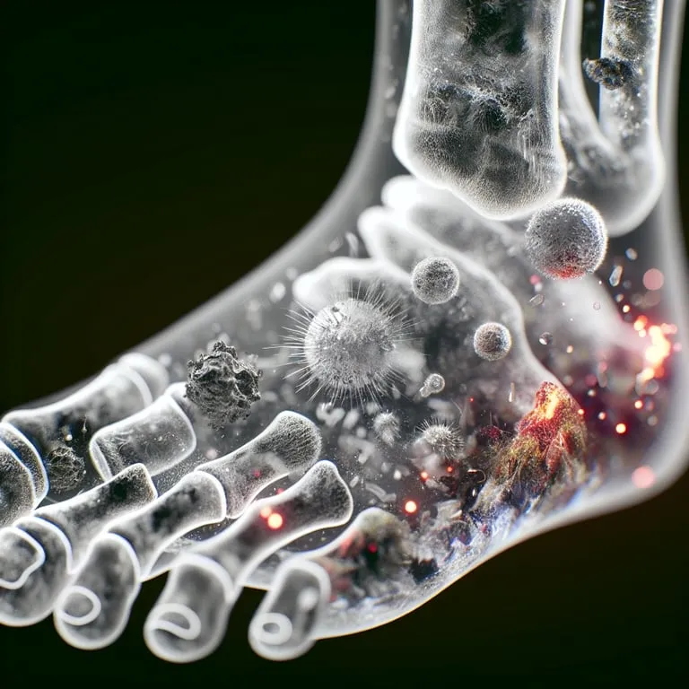 2. 발 합병증: 당뇨병성 족부병증 (작은 상처가 부르는 절단의 비극)